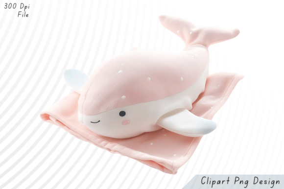 Download Cute Kawaii Pink Whale Sublimation PNG C - Png Collection