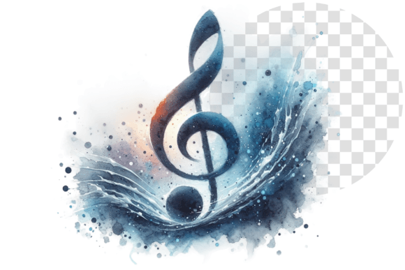 Download HarmonyNote Watercolor Art Musical - Premium Bundle