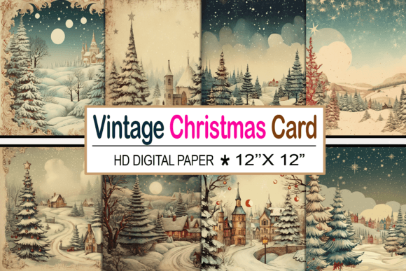 Download Vintage Christmas Card - Vintage Collection