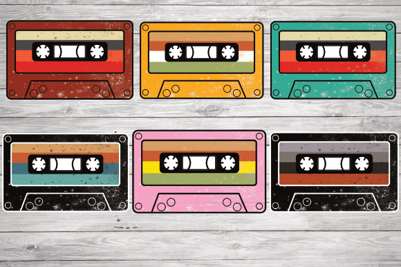 Download Vintage Retro Cassette Tape - Vintage Collection