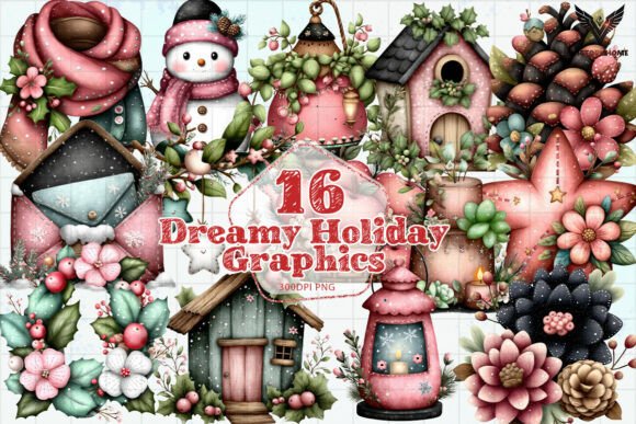Download Dreamy Holiday Graphics PNG - Png Collection