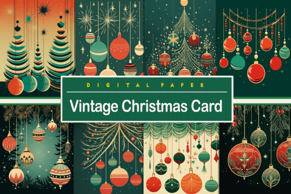 Download Vintage Christmas Card - Vintage Collection