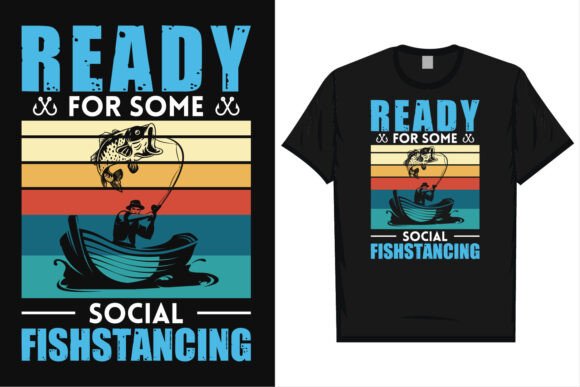 Download Fishing Vintage Graphics Tshirt Design - Vintage Collection