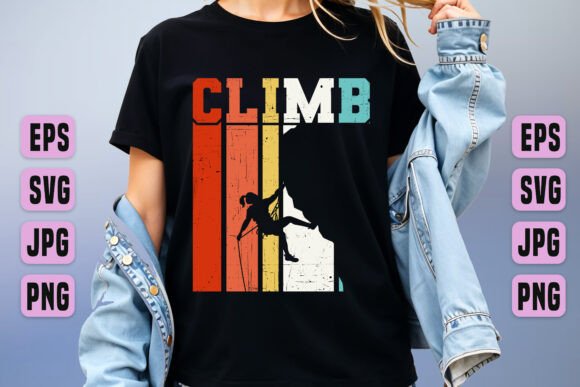 Download Rock Climbing Vintage Graphics T-shirt - Vintage Collection