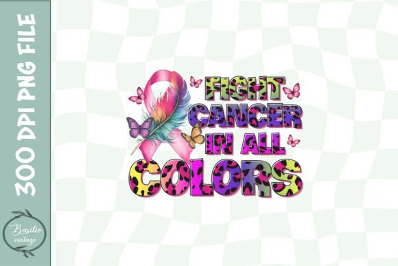 Download Colorful Cancer Awareness Vibrant PNG - Png Collection