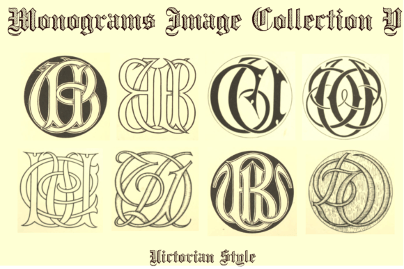 Download Monocracy Vintage Monograms U - Vintage Collection