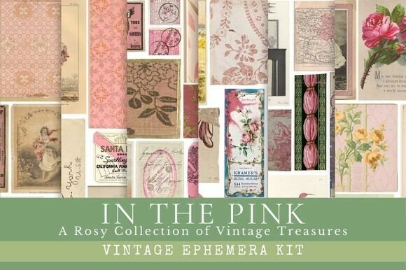 Download In the Pink | Vintage Ephemera Kit - Vintage Collection