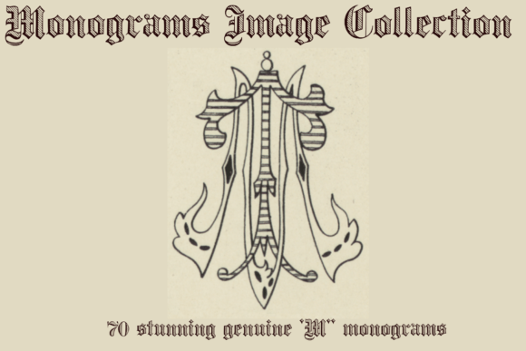 Download Vintage Monograms M - Vintage Collection