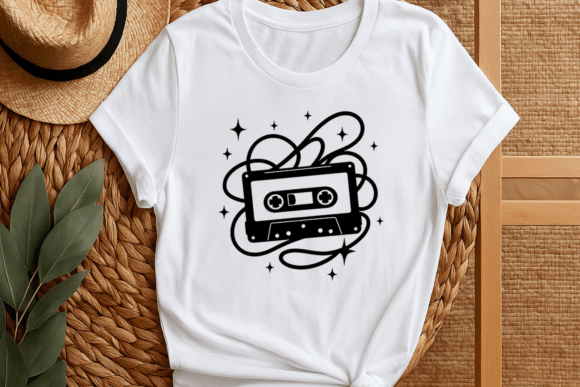 Download Vintage Retro Cassette Sublimation Png - Vintage Collection