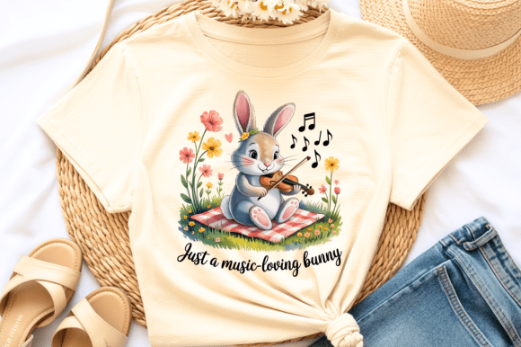 Download Just a Music-Loving Bunny PNG - Png Collection