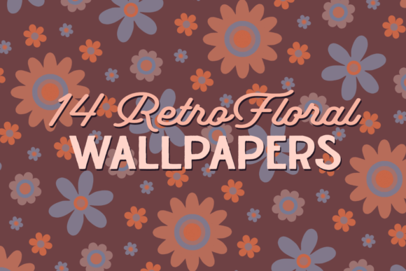 Download Vintage Retro Hippie Wallpaper Flowers - Vintage Collection