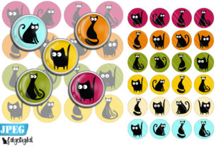 Download Cat Silhouettes Printable Digital Images - Printable Collection