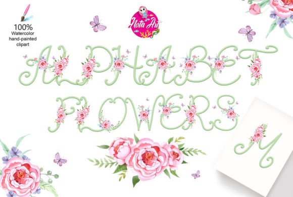 Download Delicate Floral Alphabet Png, Png Weddin - Png Collection