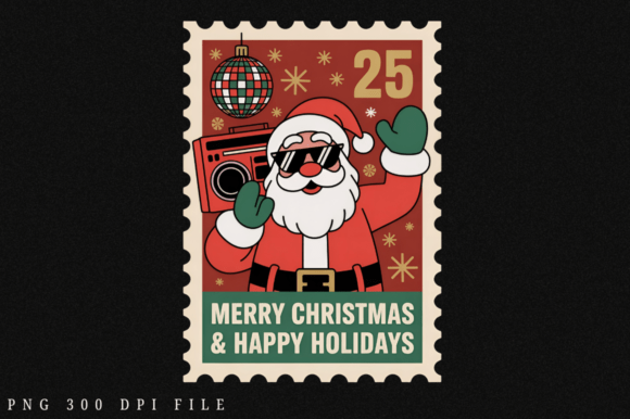 Download Festive Stamp Overlay PNG Design - Png Collection