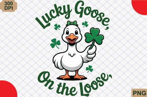 Download Funny Lucky Goose on the Loose PNG - Png Collection
